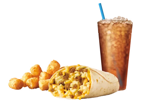 Sonic Menu with Prices Updated 2025 28 Sausage Breakfast Burrito Combo