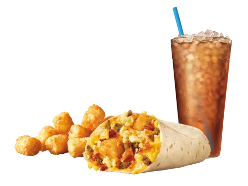 Sonic Menu with Prices Updated 2025 16 Ultimate Meat Cheese Breakfast Burrito™ Combo